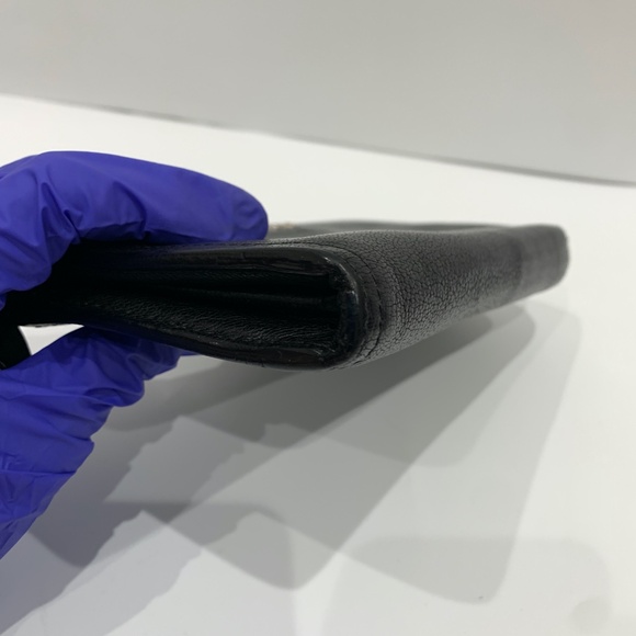 Givenchy Black L Zip Around Sku#85522 (Gently used, corners tearing) - Picture 5 of 15